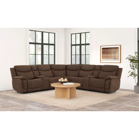 Kuka Home Macke KM6620 KM6620-7PC P2 7-PC Sectional with Heat Kuka Home Macke KM6620 KM6620-7PC P2 7-PC Sectional with Heat