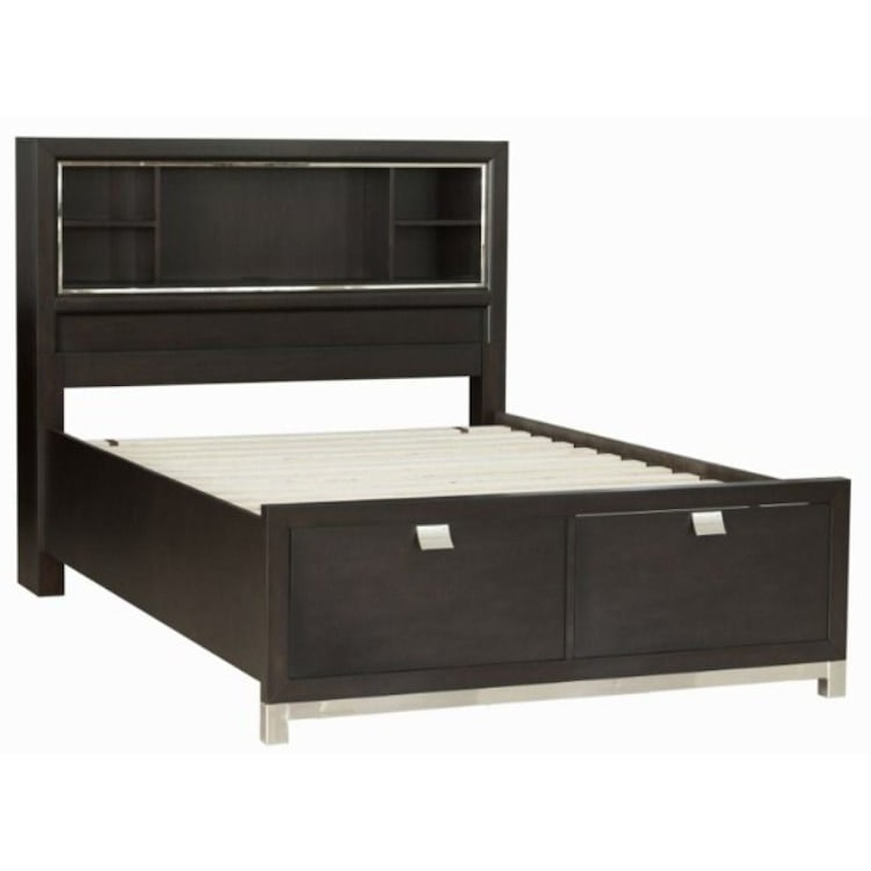 Samuel Lawrence Flanigan Full Bookcase Headboard & Footboard Storage