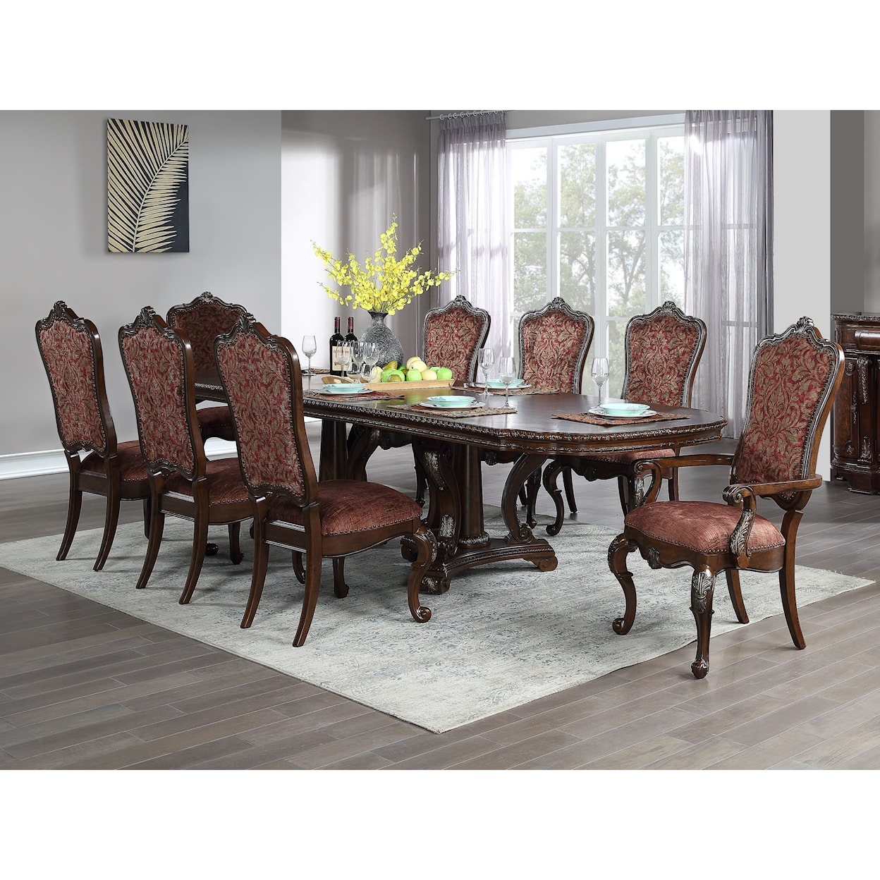 Home Insights Genevieve Double Pedestal Table
