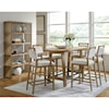 Drew & Jonathan Home Catalina Counter Height Trestle Table with 4 Chairs
