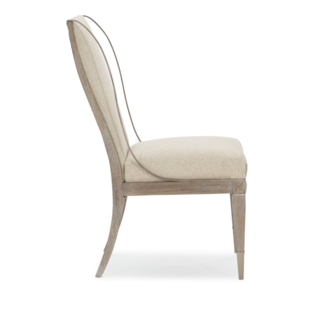 Open Arms Side Chair