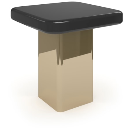Gelee Accent Table - Chocolate