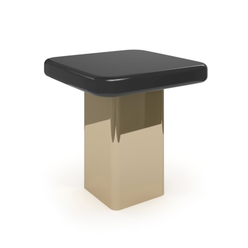 Gelee Accent Table - Chocolate