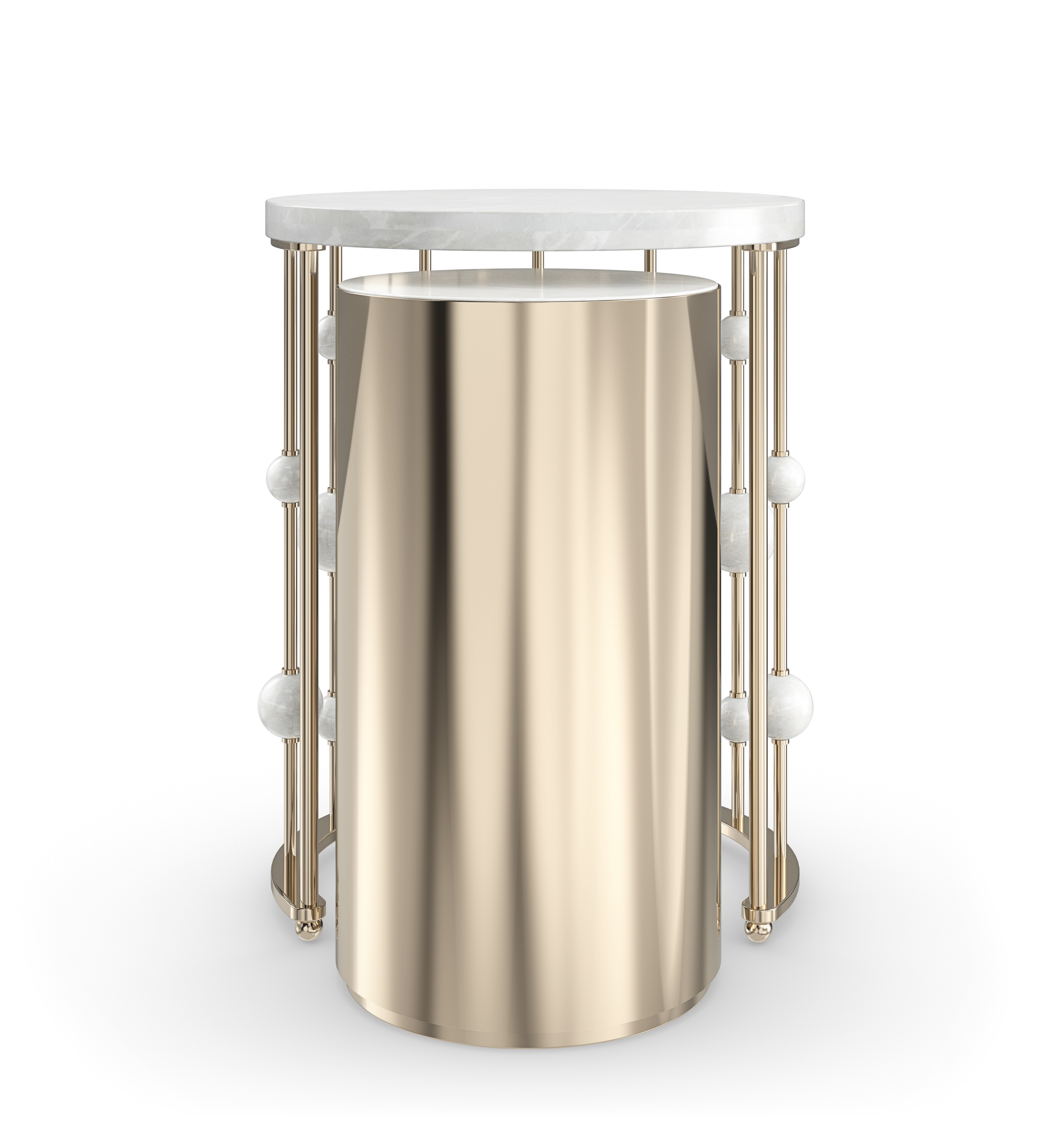 Caracole Signature Debut Orbit Nesting Accent Table