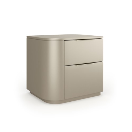 Oblique Left Nightstand