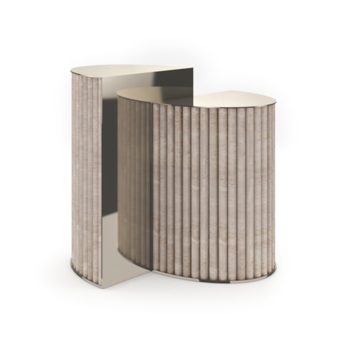 *Hewn Accent Table