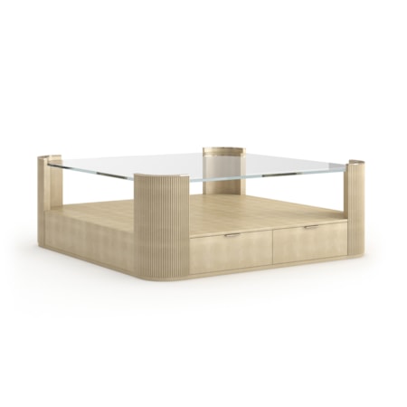 Love Square Cocktail Table - Oracle