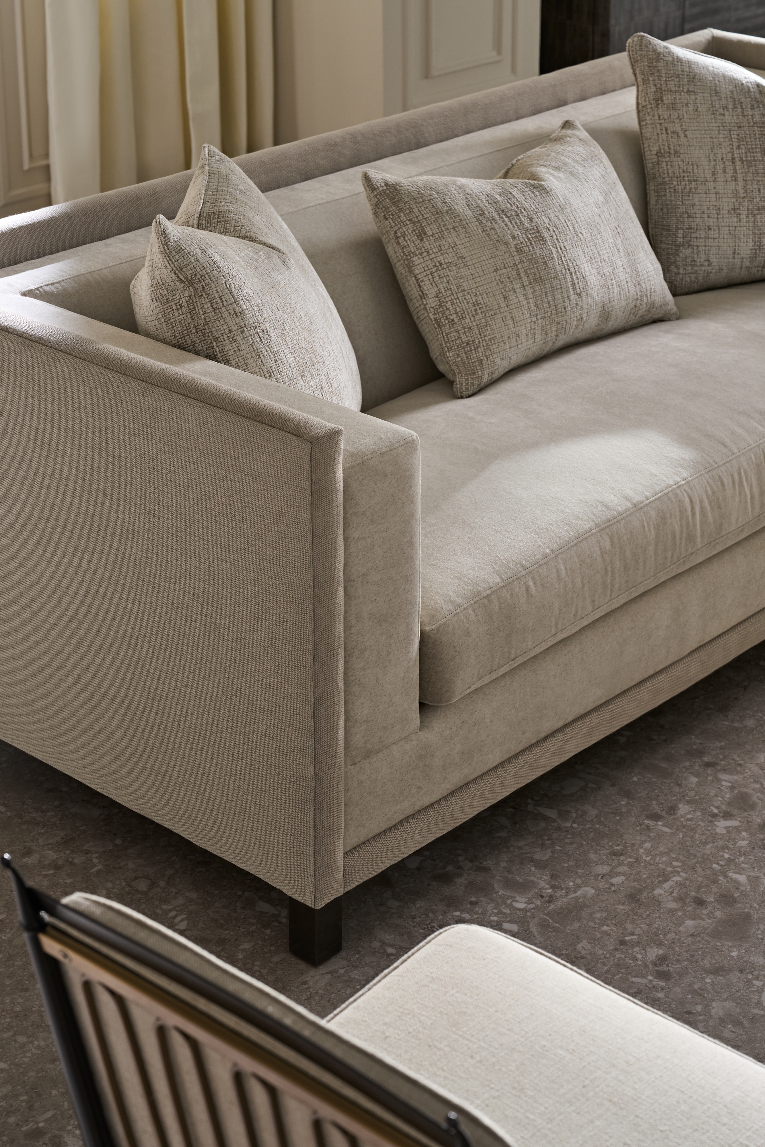 Caracole Caracole Upholstery Tuxedo Sofa