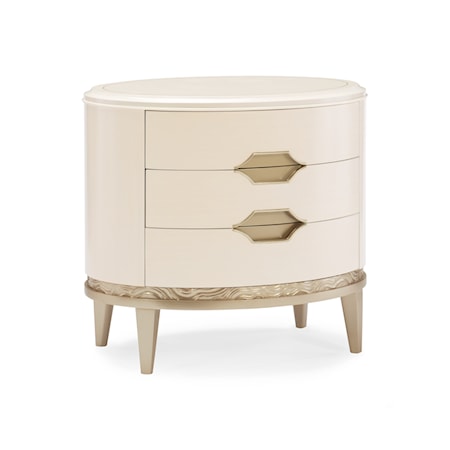 Three Drawer Nightstand