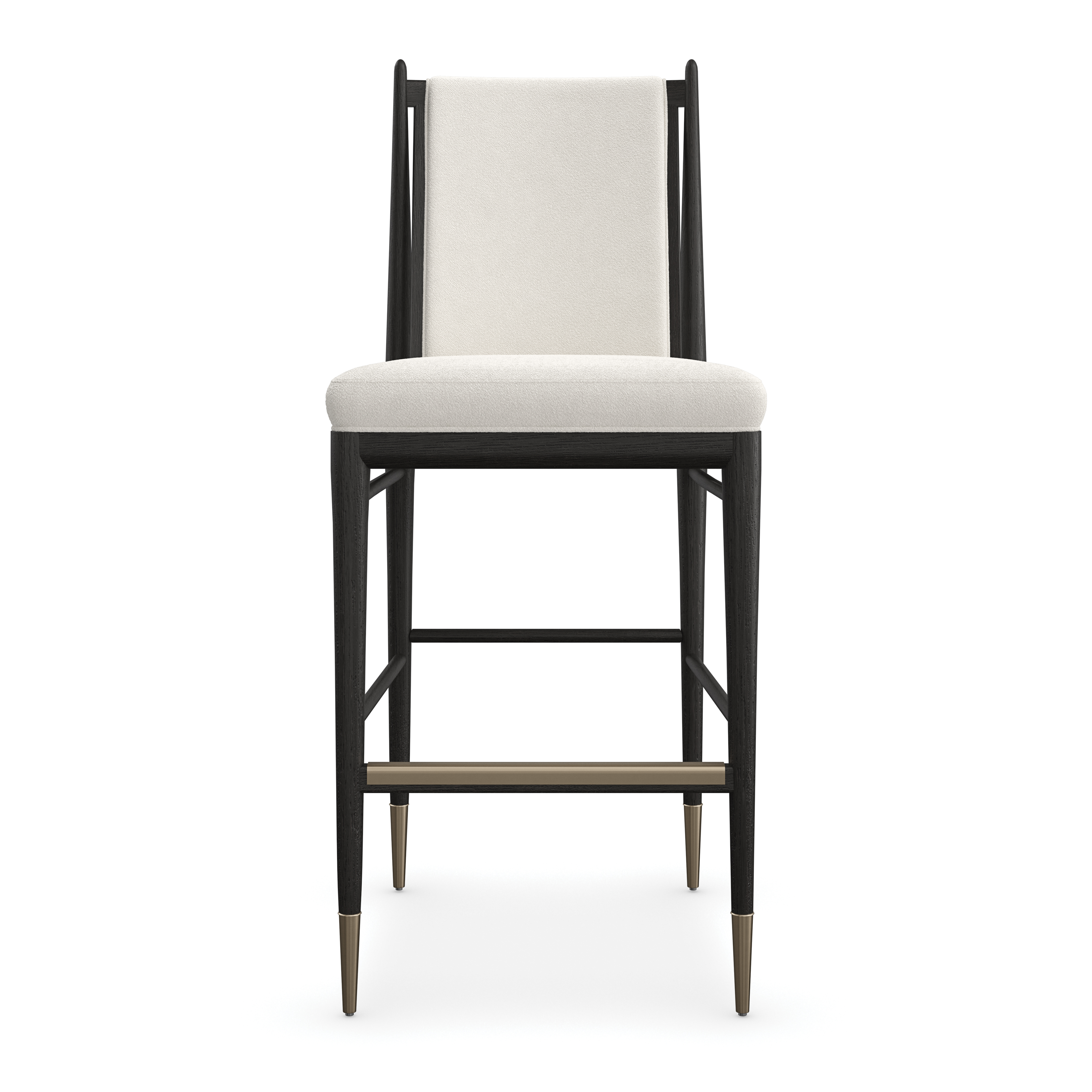 Caracole Modern Principles Unity Dark Bar Stool