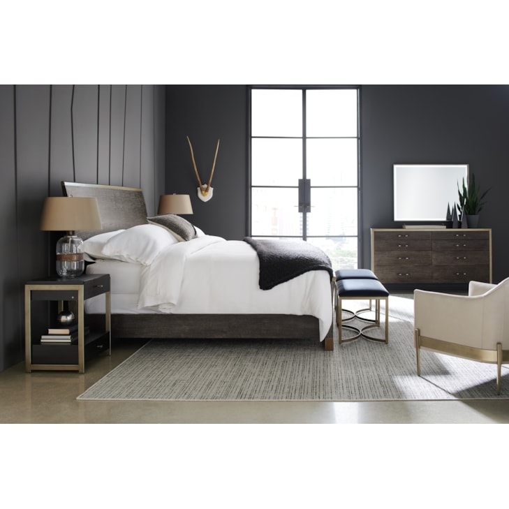 Caracole Modern Artisan Remix Remix Wood Queen Bed