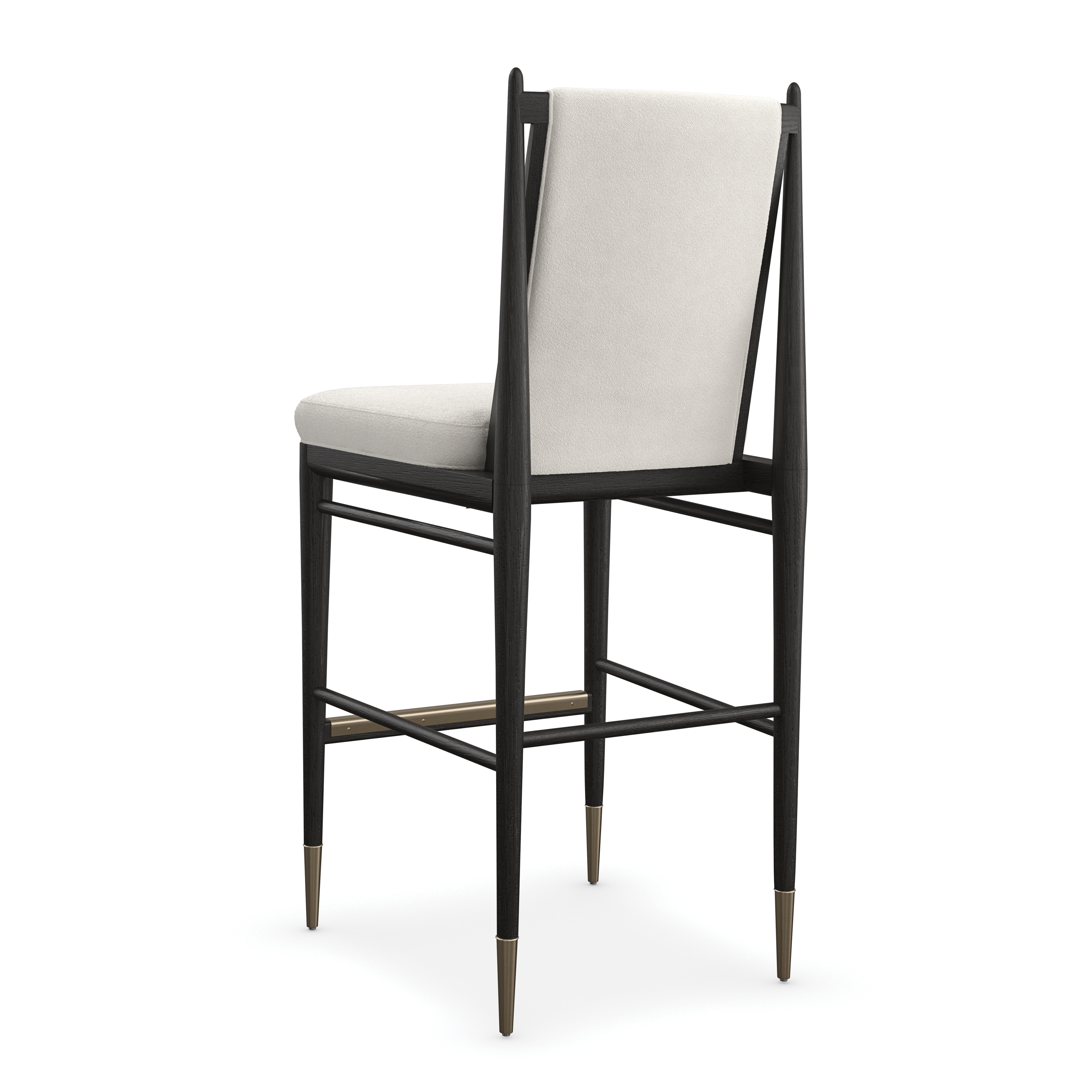 Caracole Modern Principles Unity Dark Bar Stool