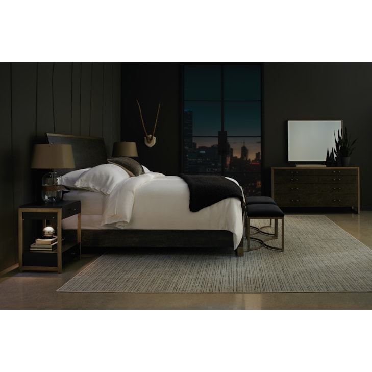 Caracole Modern Artisan Remix Remix Wood Queen Bed