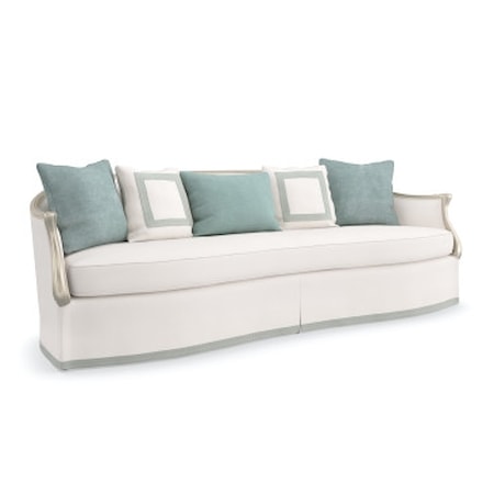 Le Canape Skirted Sofa