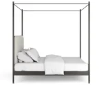 Anthology Collections Caracole Classic Campaign Queen Bed With Canopy