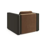 Anthology Collections Caracole Upholstery Gelee Chair - Chocolate
