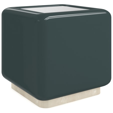 Gelee Square Accent Table - Apatite