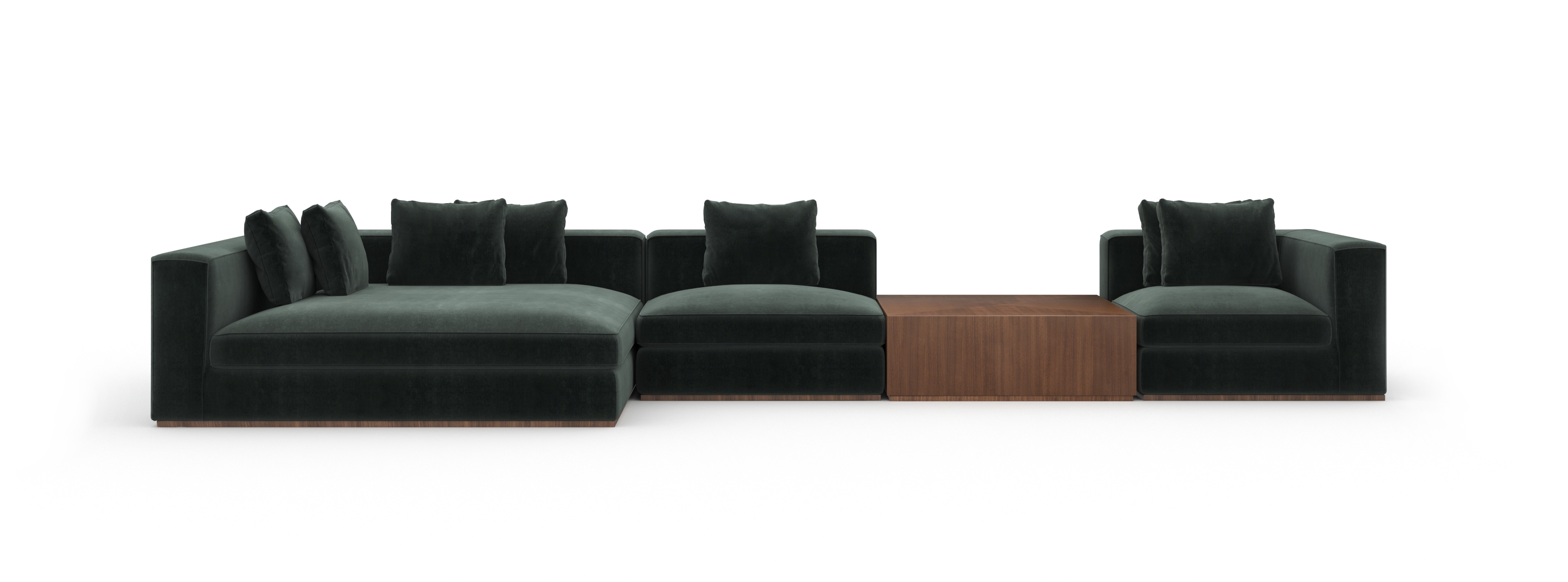 Caracole Caracole Upholstery Bello 4-Piece Sectional