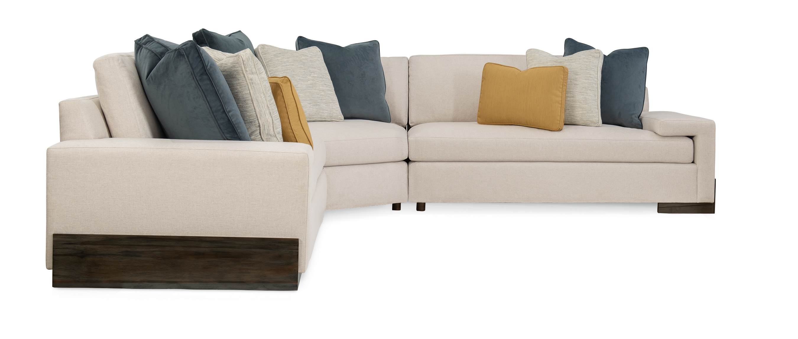 Caracole Caracole Upholstery I'm Shelf-Ish 3-Piece Sectional