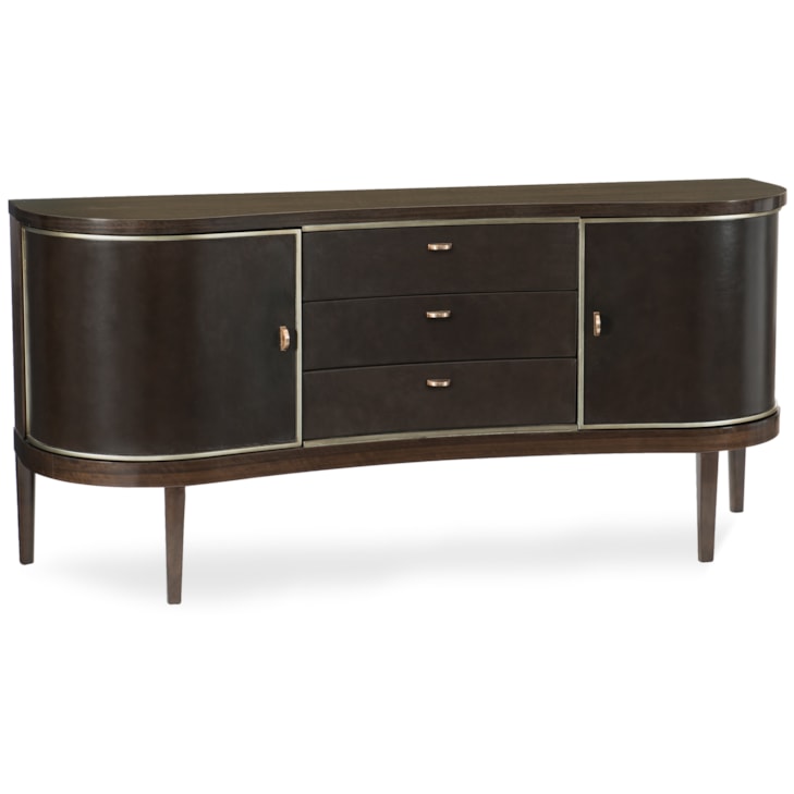 Caracole Modern Streamline Moderne Sideboard