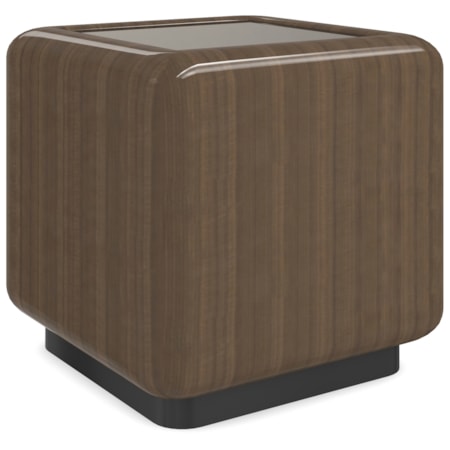 Gelee Square Accent Table - Caramello