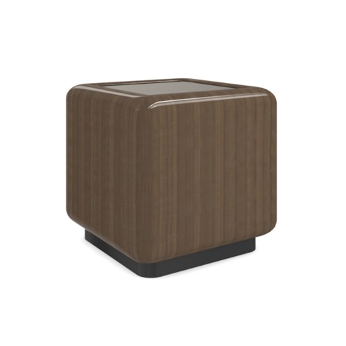 Gelee Square Accent Table - Caramello