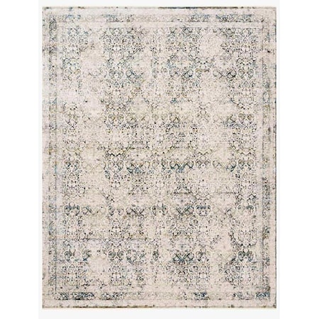 7'10" x 10' Natural / Ocean Rug