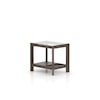 Canadel Accent Customizable Glass Top End Table