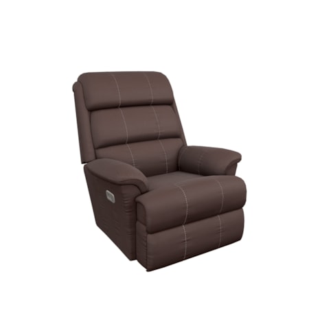 Power Rocking Recliner w/ Headrest &amp; Lumbar