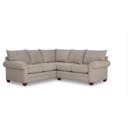 2-Piece L Shaped Sectional