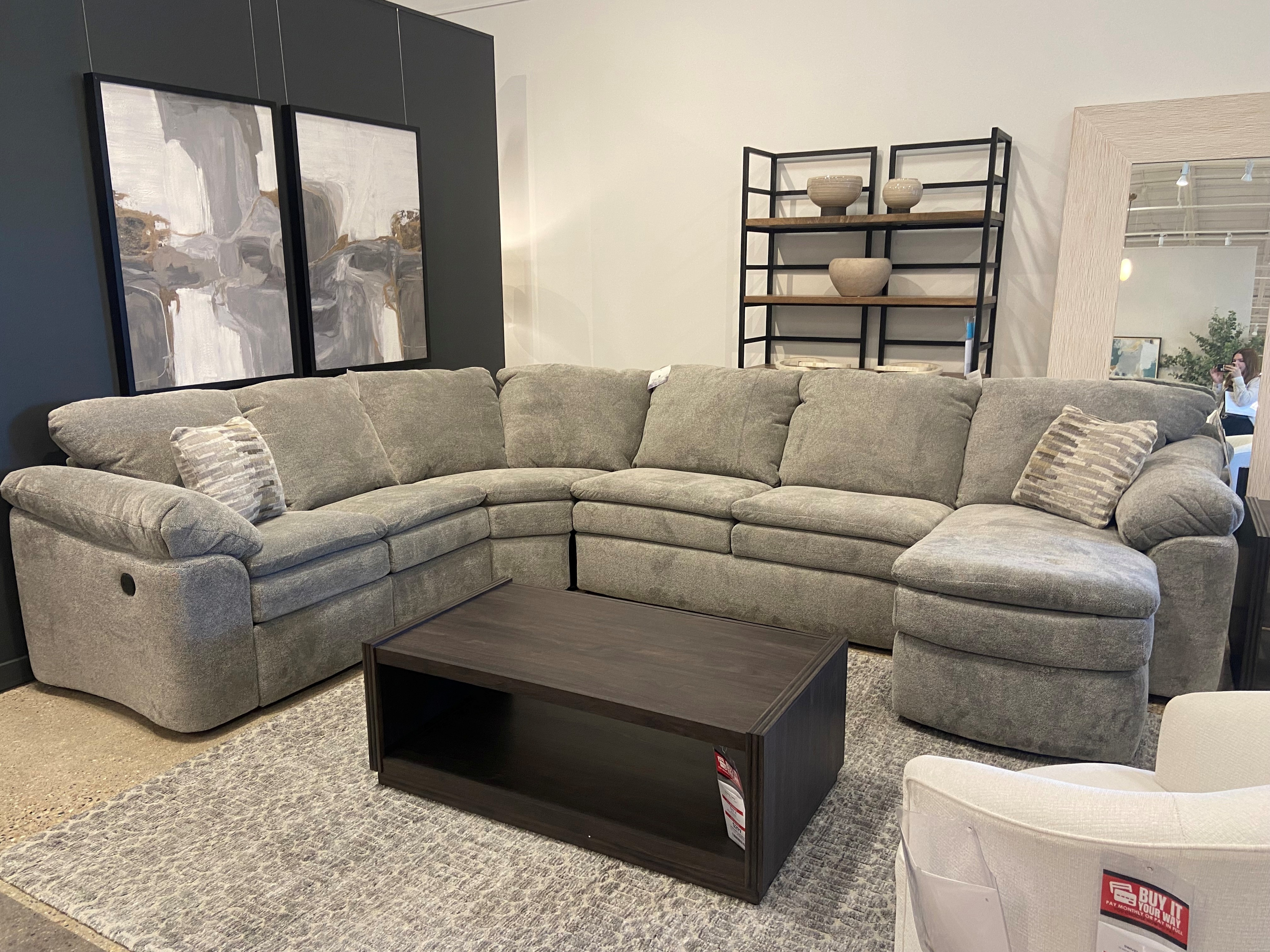 Reclining Sectional with Chaise