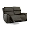 Flexsteel Stark Power Reclining Loveseat w/HR