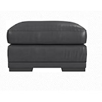 Clemmons Transitional Ottoman