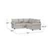 Bassett Alexander 2-Piece L Shaped Sectional