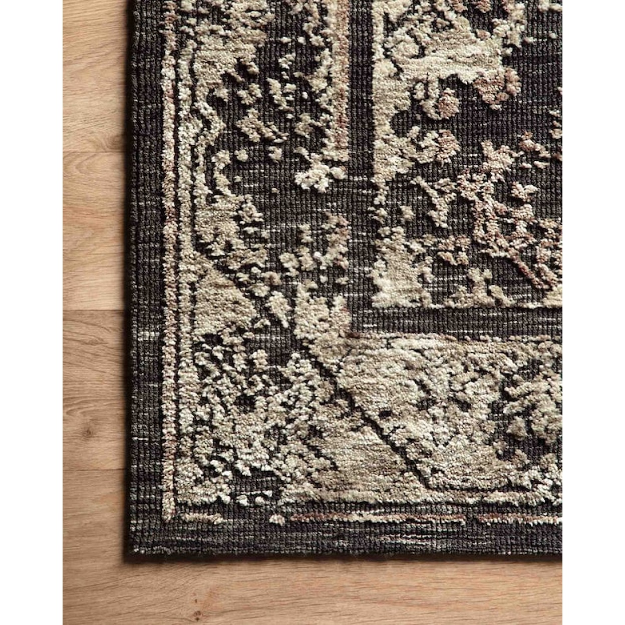 Loloi Rugs Lindsay 7'9" X 9'9" Charcoal / Beige