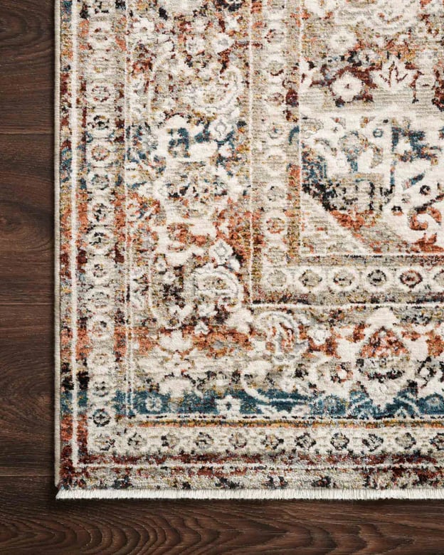 Loloi Rugs Theia 7'10" x 10' Taupe / Brick Rug