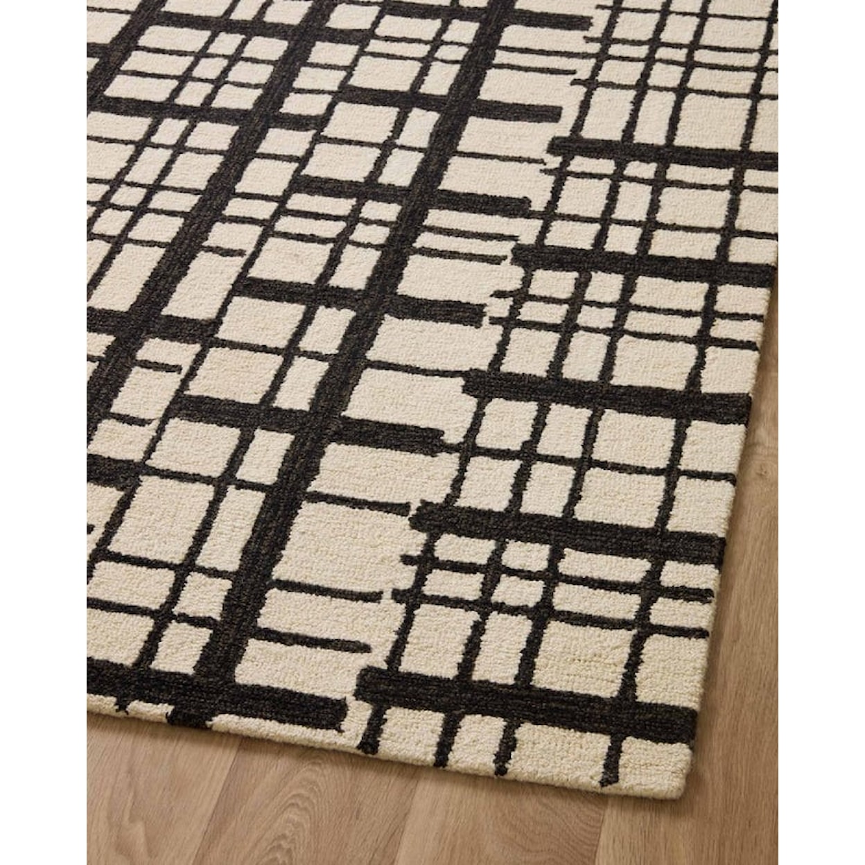 Loloi Rugs Polly 7'9" X 9'9" Black / Ivory