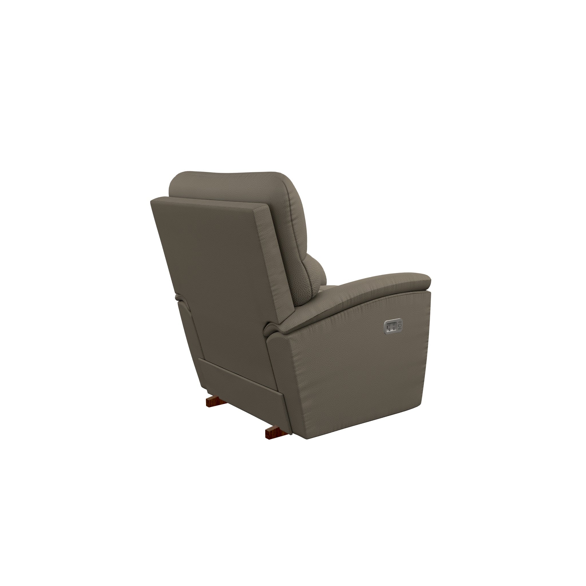 Power Rocking Recliner w/ Headrest &amp; Lumbar