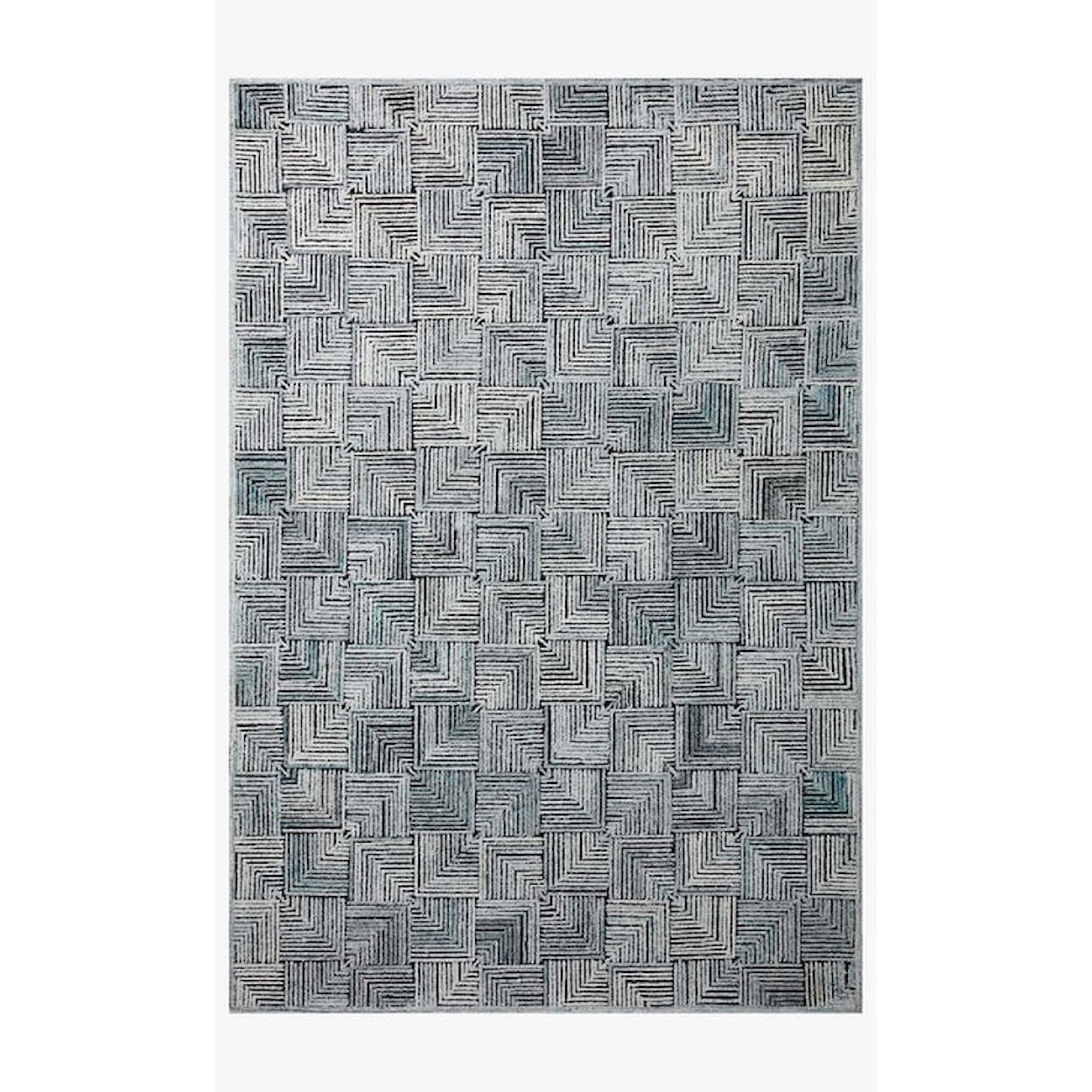 Loloi Rugs Prescott 7'9" x 9'9  Artic Blue Rug