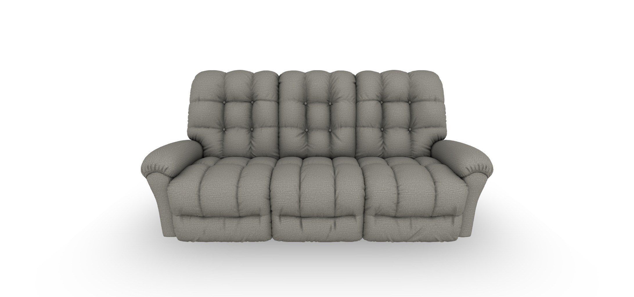 Manual Space Saver Reclining Sofa