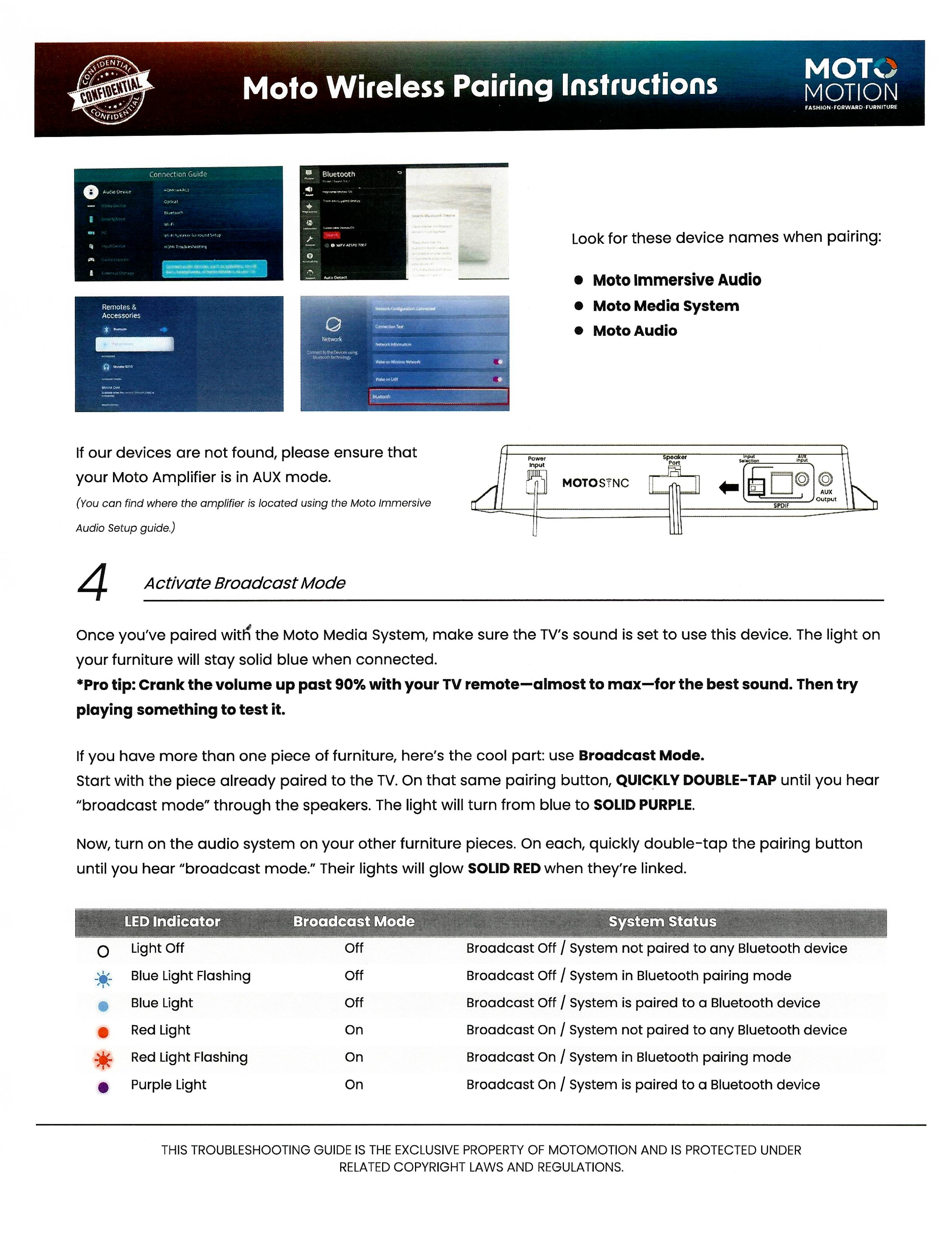 Triple Power Zero-G Sectional with Speakers