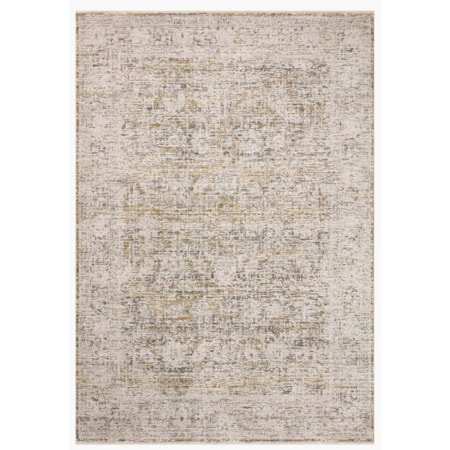 7'10'' x 10' GOLD / BEIGE RUG