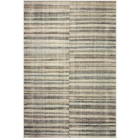 7'3" X 9'3" NATURAL / MOSS RUG