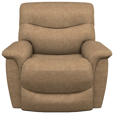 Power Rocking Recliner w/ Headrest & Lumbar