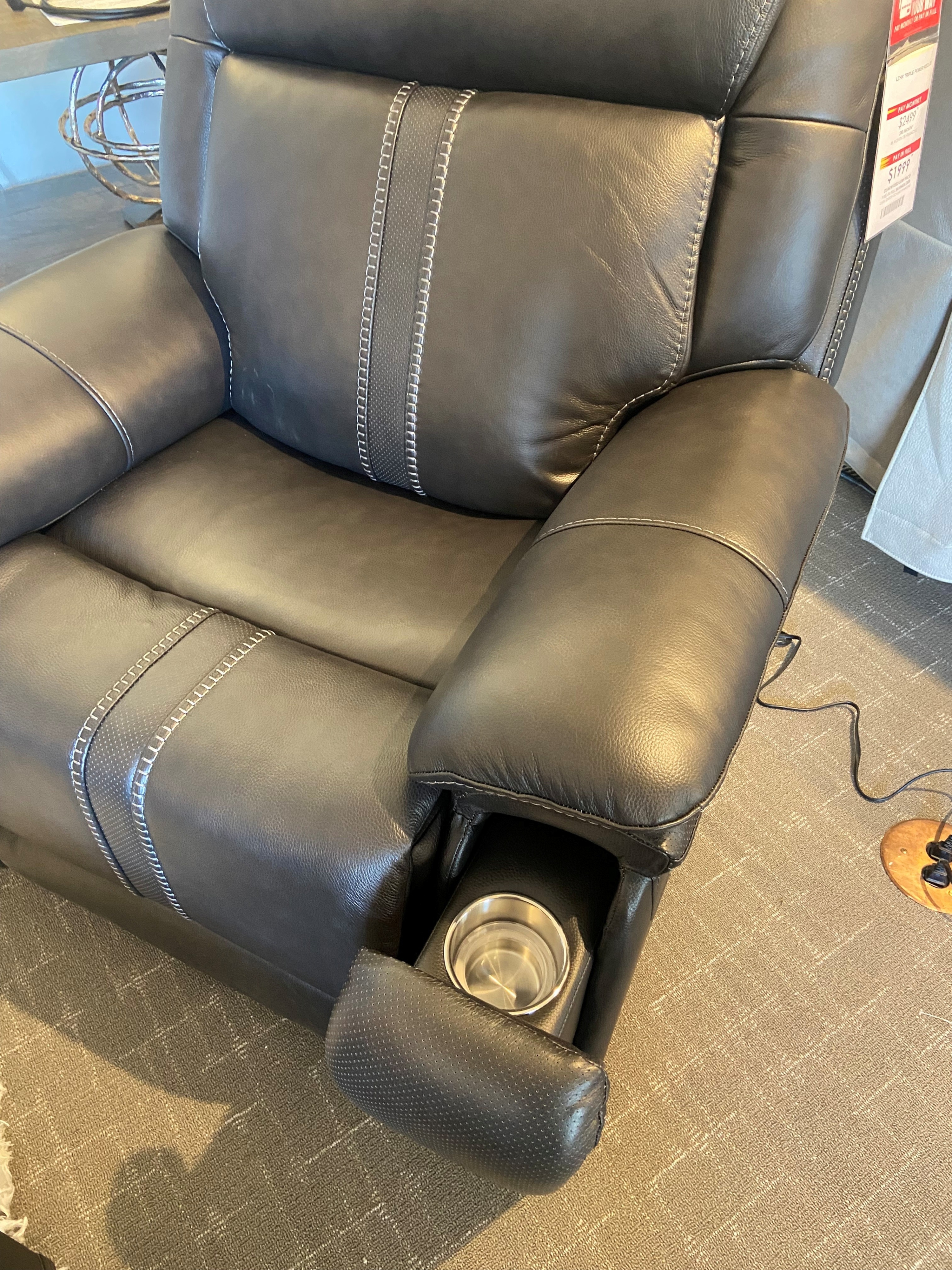 Multi Media Zero-G Power Recliner