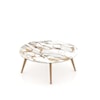 Canadel Accent Customizable Marble Top Table