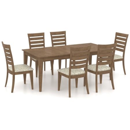 7-PC Rectangular Dining Set