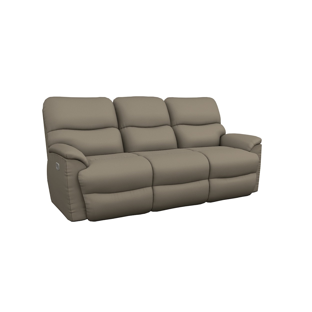 La-Z-Boy Trouper Power Reclining Sofa w/ Headrest Lumbar