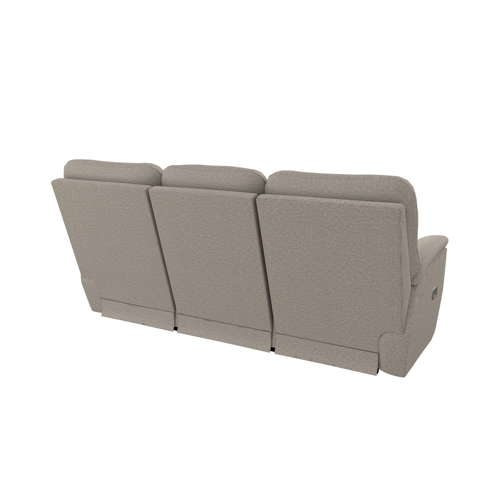 Power Reclining Sofa w/ Headrest &amp; Lumbar