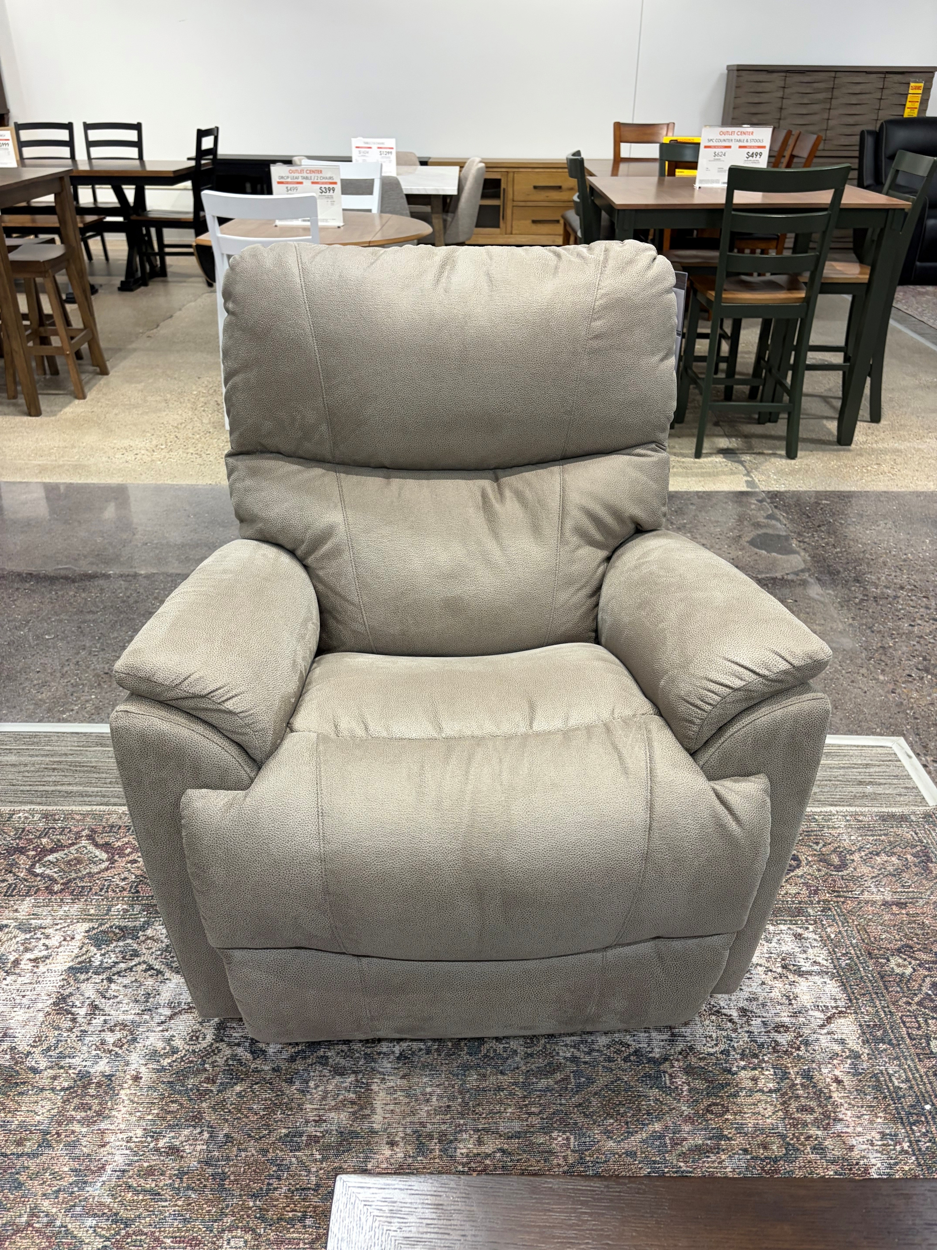 La-Z-Boy Trouper 444-724-D185553 Manual Reclining Sofa | Steger's